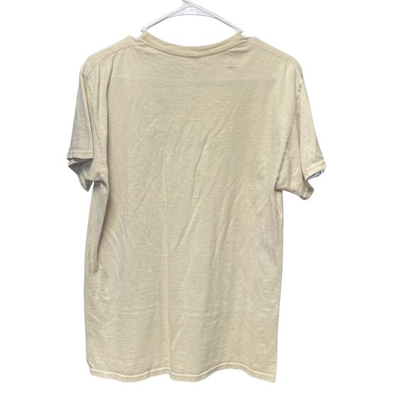 Riot Society Cream Graphic Tee | Embroidered Rose | 100% Cotton | Size M - Picture 2 of 4